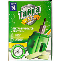 Средство от насекомых Тайга фумигатор и пластины для фумигатора от комаров (10 штук в упаковке) фото Средство от насекомых Тайга фумигатор и пластины для фумигатора от комаров (10 штук в упаковке)