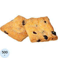 Печенье сдобное Деловой Стандарт с изюмом, 500г фото Печенье сдобное Деловой Стандарт с изюмом, 500г