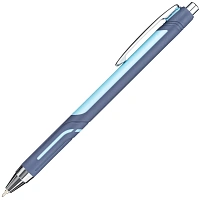 Ручка шариковая автомат. Комус Ultra Tech,д.ш.0,5мм,лин.0,3мм,син,сер-г.кор