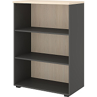 Стеллаж для документов К-Loft 241H011 дуб скандинавский/графит 786х420х1080 мм фото Стеллаж для документов К-Loft 241H011 дуб скандинавский/графит 786х420х1080 мм