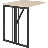 Стол приставной К-Loft Director 241B002 Ш700 дуб скандин фото Стол приставной К-Loft Director 241B002 Ш700 дуб скандин