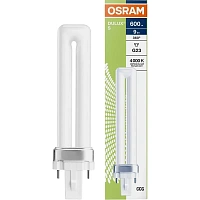 Лампа люминесцентная Osram 9 Вт G23 S 4000 К 600 Лм (4099854123542) фото Лампа люминесцентная Osram 9 Вт G23 S 4000 К 600 Лм (4099854123542)