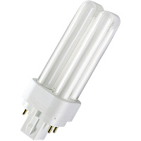 Лампа люминесцентная Osram 18 Вт G24q-2 D/E 3000 К 1200 Лм (4099854122354) фото Лампа люминесцентная Osram 18 Вт G24q-2 D/E 3000 К 1200 Лм (4099854122354)
