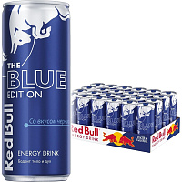 Напиток энергетический Red Bull черника 0,250 л фото Напиток энергетический Red Bull черника 0,250 л