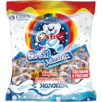Конфеты жевательные Essen Белый Мишка с дроблёным арахисом 500 г фото Конфеты жевательные Essen Белый Мишка с дроблёным арахисом 500 г