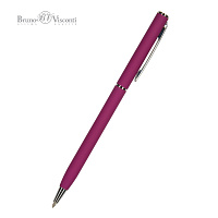 Ручка шариковая BRUNO VISCONTI "Palermo", бордовый металлический корпус, 0,7 мм, синяя, 20-0250/04 фото Ручка шариковая BRUNO VISCONTI "Palermo", бордовый металлический корпус, 0,7 мм, синяя, 20-0250/04