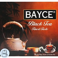 Чай чёрный Bayce Finest Taste 100 пакетиков фото Чай чёрный Bayce Finest Taste 100 пакетиков