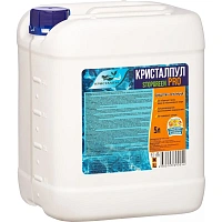 Средство для уничтожения водорослей в бассейнах Кристалпул Stopgreen Pro 5 л фото Средство для уничтожения водорослей в бассейнах Кристалпул Stopgreen Pro 5 л
