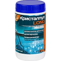 Средство для дезинфекции воды в бассейнах Кристалпул Long 1 кг фото Средство для дезинфекции воды в бассейнах Кристалпул Long 1 кг