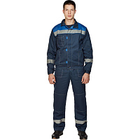 Костюм летний муж. л20-КПК син/вас (р.56-58) 194-200 (Арсенал-СП)