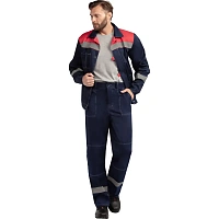 Костюм летний муж. л20-КБР син/красн (р.72-74) 194-200 (Арсенал-СП)