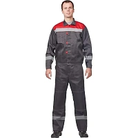 Костюм летний муж. л20-КБР сер/красн (р.72-74) 194-200 (Арсенал-СП)