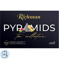 Чай ассорти Richman 30 пирамидок фото Чай ассорти Richman 30 пирамидок