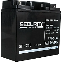 Батарея для ИБП Security Force SF 1218 12В/18, болт М5 (182x76x167мм) фото Батарея для ИБП Security Force SF 1218 12В/18, болт М5 (182x76x167мм)