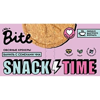 Крекер овсяный Bite ваниль и семена чиа 125 г фото Крекер овсяный Bite ваниль и семена чиа 125 г