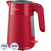 Чайник электрический Bosch TWK 2M164 красный фото Чайник электрический Bosch TWK 2M164 красный