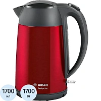 Чайник электрический Bosch TWK 3P424 красный фото Чайник электрический Bosch TWK 3P424 красный