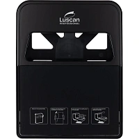 Диспенсер для покрытий на унитаз Luscan Prof Etalon черный 1/4