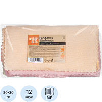 Салфетки хозяйственные Выбор Есть из микрофибры 30х30см, 170г/м2, 12шт/уп фото Салфетки хозяйственные Выбор Есть из микрофибры 30х30см, 170г/м2, 12шт/уп