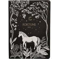 Ежедневник датированный 2026 IF 14х20см 176л, интегр Fortune I1723/black фото Ежедневник датированный 2026 IF 14х20см 176л, интегр Fortune I1723/black