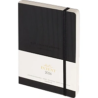 Ежедневник датированный 2026 IF 14х20см 176л, мягк Intent I1729/black фото Ежедневник датированный 2026 IF 14х20см 176л, мягк Intent I1729/black