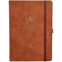 Ежедневник датированный 2026 IF 14х20см 176л, тв с рез, Grace I1714/l-brown фото Ежедневник датированный 2026 IF 14х20см 176л, тв с рез, Grace I1714/l-brown
