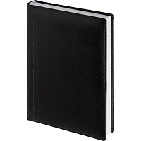 Ежедневник датированный 2026 IF 14х20см 176л, тверд Lozanna AZ2805/black