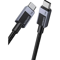 Кабель UGREEN L524 (55775) USB-C to USB-C PD 3A 2м серый космос