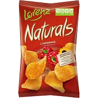 Чипсы Lorenz Naturals с паприкой 100 г фото Чипсы Lorenz Naturals с паприкой 100 г
