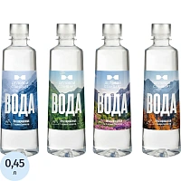 Вода минеральная Деловой Стандарт природная столовая негаз., 0,45 л., ПЭТ