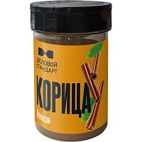 Корица молотая Деловой Стандарт, пэт, 90г фото Корица молотая Деловой Стандарт, пэт, 90г