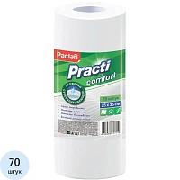 Салфетки универсальные в рулоне 70 шт., 25х35 см, вискоза, 40 г/м2, PACLAN "Practi Comfort", 410341 фото Салфетки универсальные в рулоне 70 шт., 25х35 см, вискоза, 40 г/м2, PACLAN "Practi Comfort", 410341