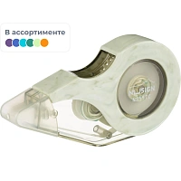 Корректирующая лента Nusign,5мм х12м, дв.корп, предотвр.пад, блист, ассорт