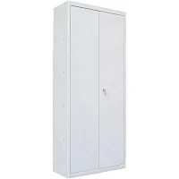 Шкаф металлический архивный МПИ-426(800) 1880х800х350 4 полки замок RAL7035 фото Шкаф металлический архивный МПИ-426(800) 1880х800х350 4 полки замок RAL7035