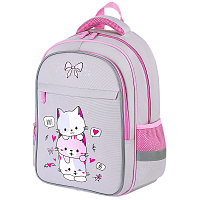 Рюкзак BRAUBERG FAVOUR, 2 отделения, 3 кармана, "Fluffy kittens", 40х29х15 см, 271417 фото Рюкзак BRAUBERG FAVOUR, 2 отделения, 3 кармана, "Fluffy kittens", 40х29х15 см, 271417