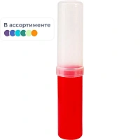 Пенал тубус АССОРТИ Стандарт+прозрачный+цветной непрозр.,пласт.ПН-2850 фото Пенал тубус АССОРТИ Стандарт+прозрачный+цветной непрозр.,пласт.ПН-2850