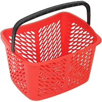 Корзина покупательская REK_Комус Мебель B20C.ECO.RD.BL 20л красн. с чер.руч