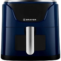 Аэрогриль BRAYER 2036BR,1500 Вт,5л, t.200С,съем.реш,таймер,LCD-дисп,7 прогр