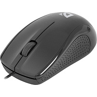 Мышь проводная DEFENDER Optimum MB-160, USB, 2 кнопки + 1 колесо-кнопка, оптическая, черная, 52160 фото Мышь проводная DEFENDER Optimum MB-160, USB, 2 кнопки + 1 колесо-кнопка, оптическая, черная, 52160