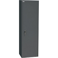 Шкаф металлический (архивный) для документов Комус Мебель TSL-150M (тёмно-серый, 460х340х1500 мм)