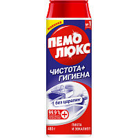 Универсальное чистящее средство Пемолюкс Чистота+Гигиена Пихта и эвкалипт порошок 0.48 кг фото Универсальное чистящее средство Пемолюкс Чистота+Гигиена Пихта и эвкалипт порошок 0.48 кг
