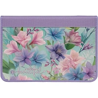 Папка для тетрадей Оникс Нежность цветов А4 с 1 отделением на молнии фото Папка для тетрадей Оникс Нежность цветов А4 с 1 отделением на молнии