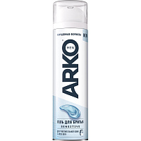 Гель для бритья ARKO MEN Sensitive 200мл фото Гель для бритья ARKO MEN Sensitive 200мл