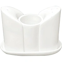 Набор для специй 4 предмета белый фарфор