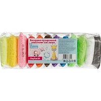 Воздушный пластилин легкий 12 цветов ClayFan набор фото Воздушный пластилин легкий 12 цветов ClayFan набор