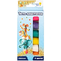 Набор для лепки Genio Kids 6 цветов 180 г (TA1091) фото Набор для лепки Genio Kids 6 цветов 180 г (TA1091)