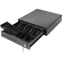 Денежный ящик PayTor HT-335P 330х330х90 мм чёрный фото Денежный ящик PayTor HT-335P 330х330х90 мм чёрный