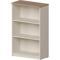 Стеллаж для документов Easy Комус Мебель (Easy to lead) to lead Easy One (вяз швейцарский/кашемир, 768x370x1229 мм)