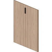 Двери Комус Мебель Easy One ЛДСП (2шт.) В760 Вяз Шв/Кшм (250467)