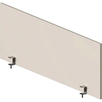 Экран к столу Комус Мебель Easy to lead Easy One с креплением фронтальный (дуб сонома, 1400x18х450 мм)
